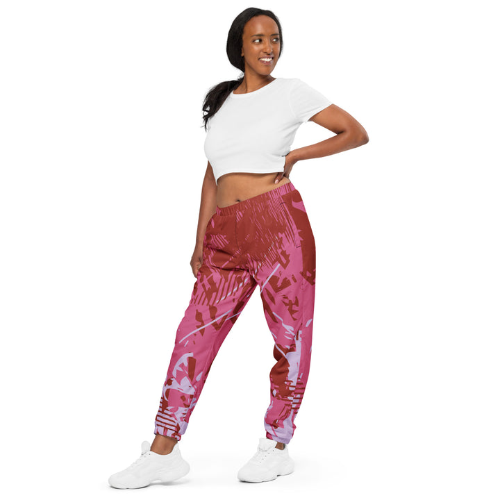 Unisex Track Pants - Pink Track