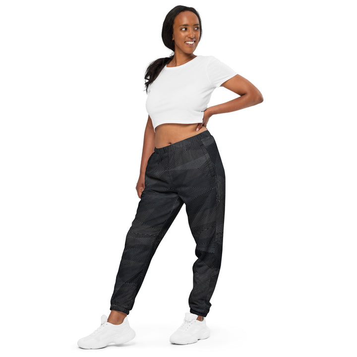 Unisex Track Pants - Black Fold