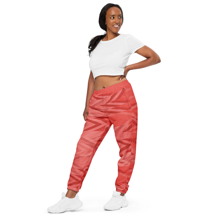 Unisex Track Pants - Red Track