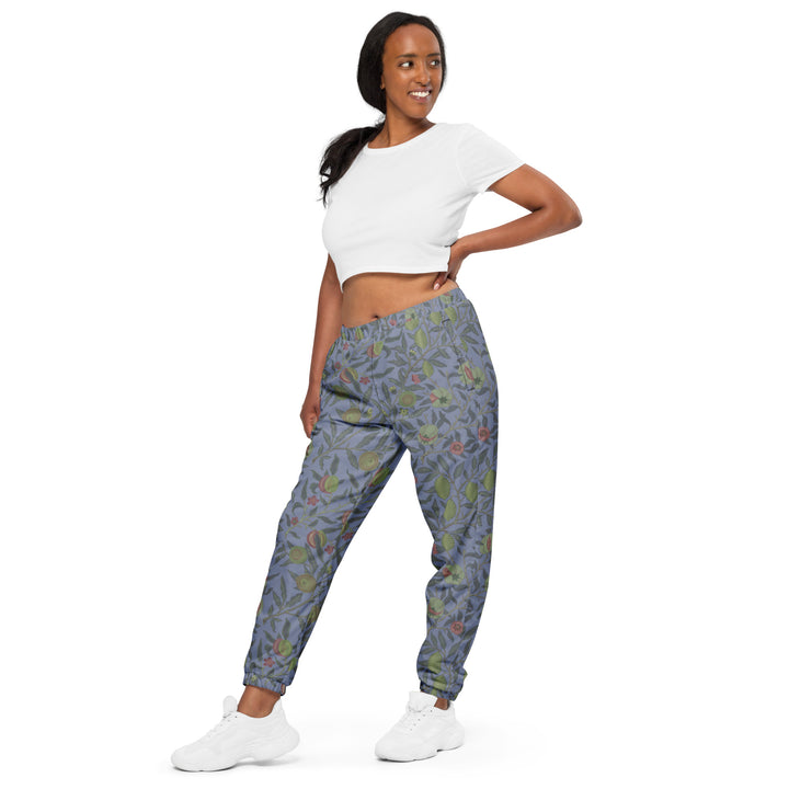 Unisex Track Pants - Blue-Green Bud