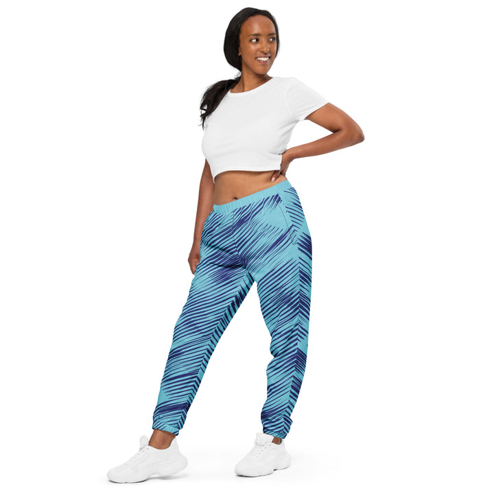 Unisex Track Pants - Blue Beam