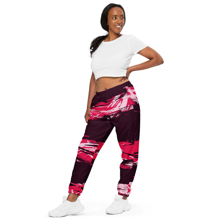 Unisex Track Pants - Pink Spear