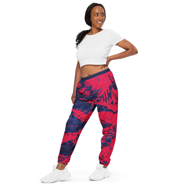 Unisex Track Pants - Purple-Pink Nerve