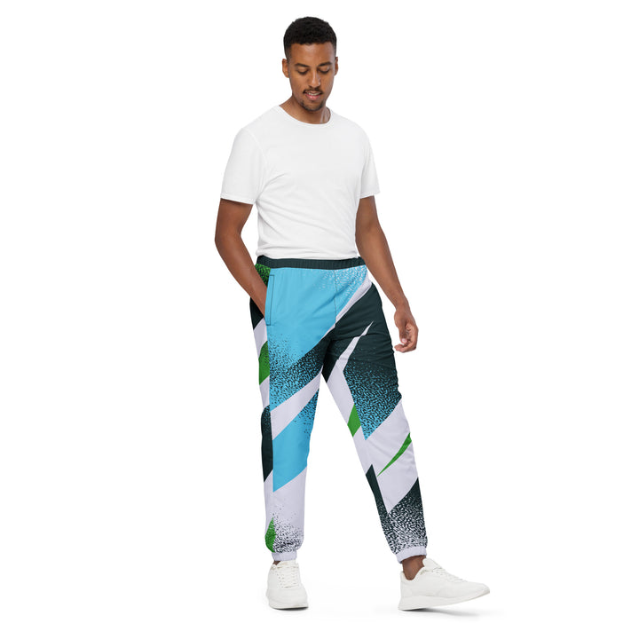 Unisex Track Pants - Green-Blue Spirit