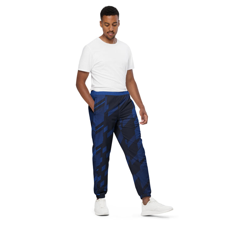 Unisex Track Pants - Blue Fighter