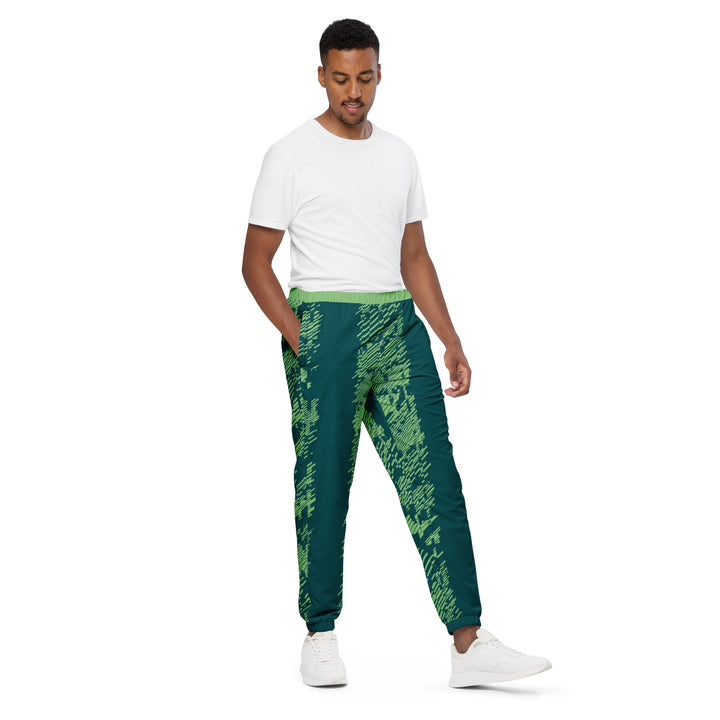 Unisex Track Pants - Green Digital