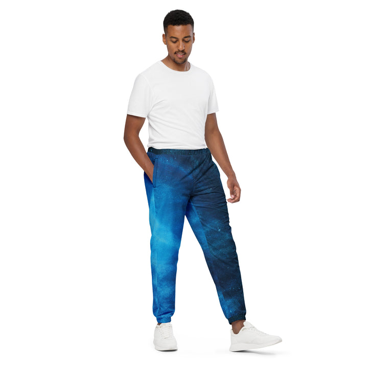 Unisex Track Pants - Blue Powder