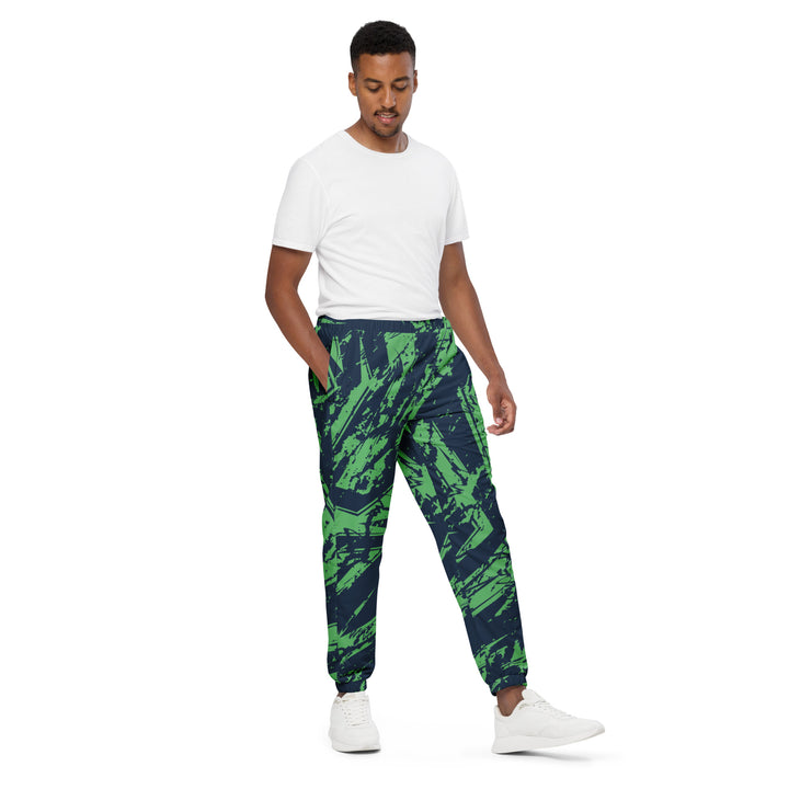 Unisex Track Pants - Green Fragment