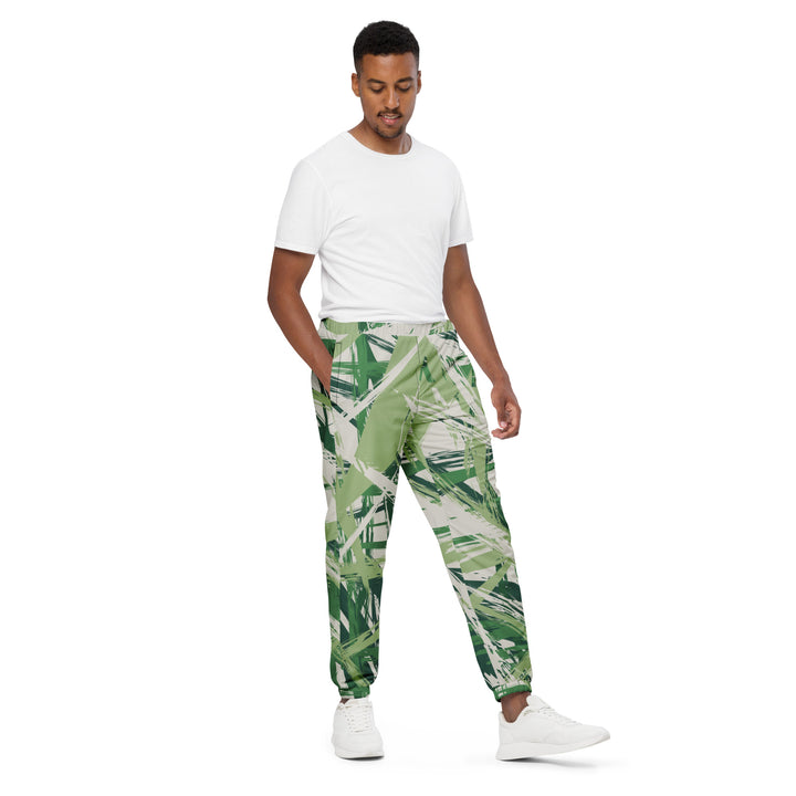 Unisex Track Pants - Green Forest