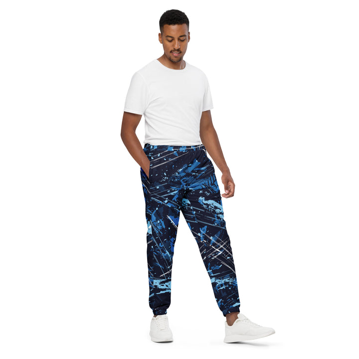 Unisex Track Pants - Blue Battle