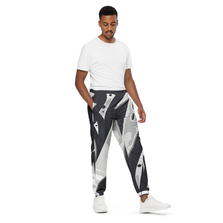 Unisex Track Pants - Grey Blade