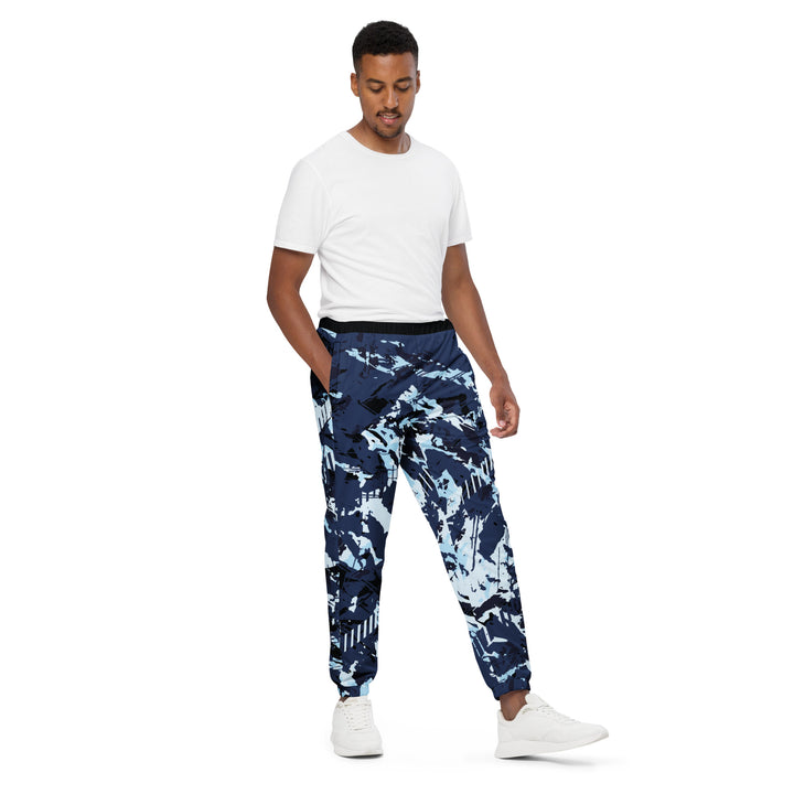 Unisex Track Pants - Blue Trace