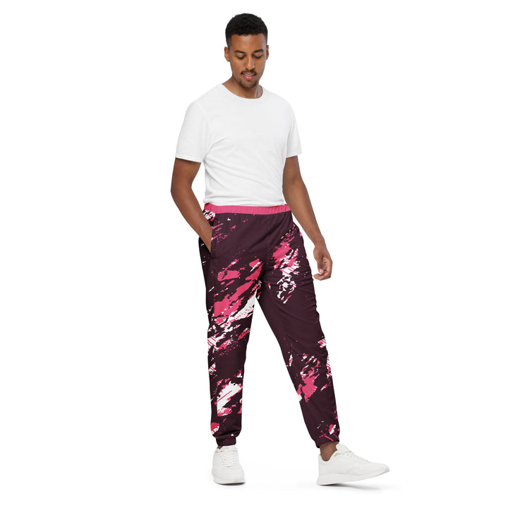 Unisex Track Pants - Pink Ace