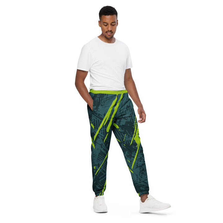 Unisex Track Pants - Green Limit