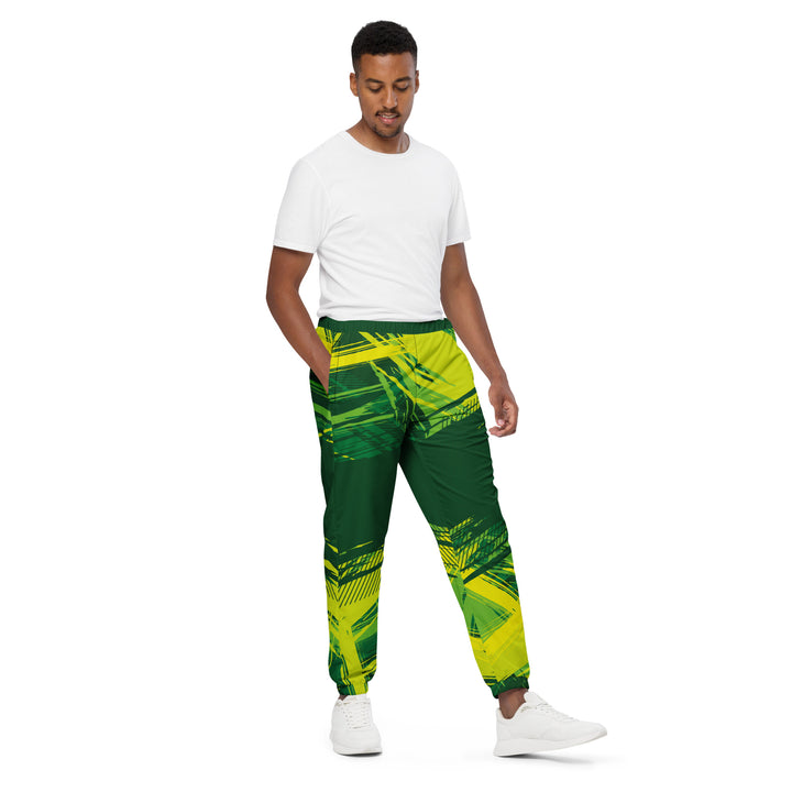 Unisex Track Pants - Green Orbit