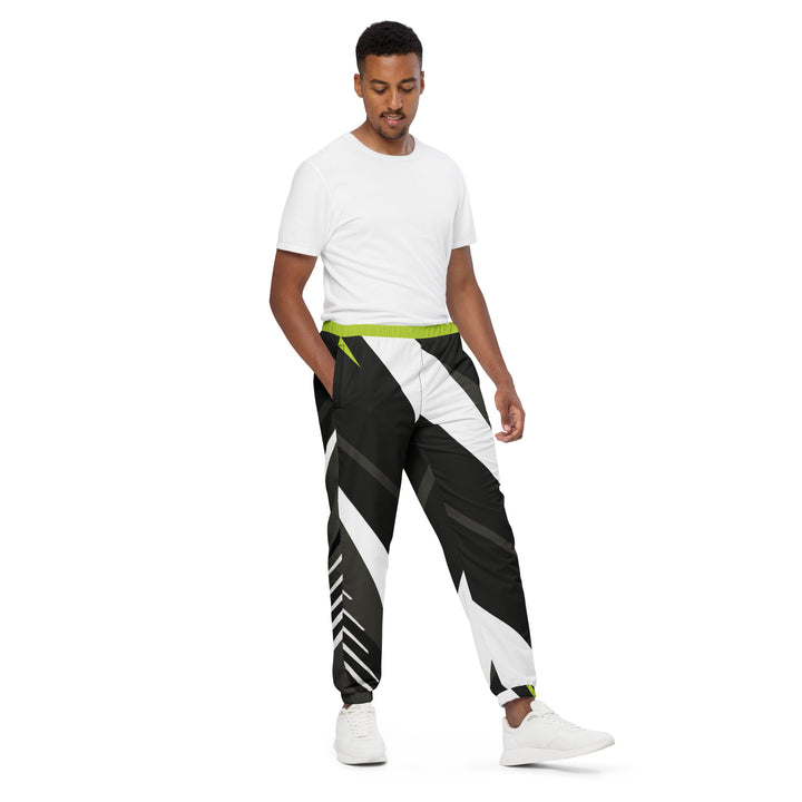 Unisex Track Pants - Grey-Green Coach