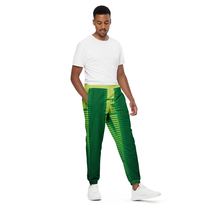 Unisex Track Pants - Green Ladder