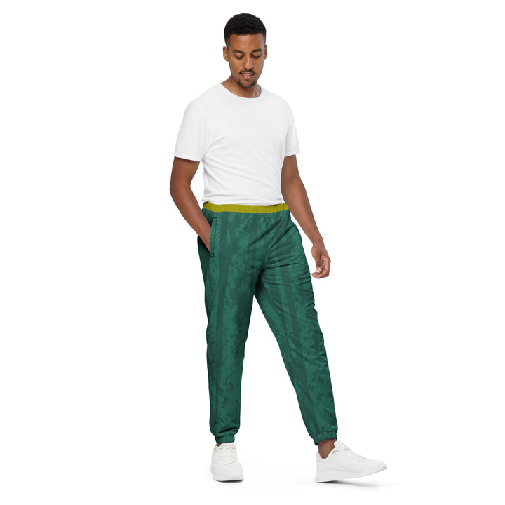 Unisex Track Pants - Green Bar