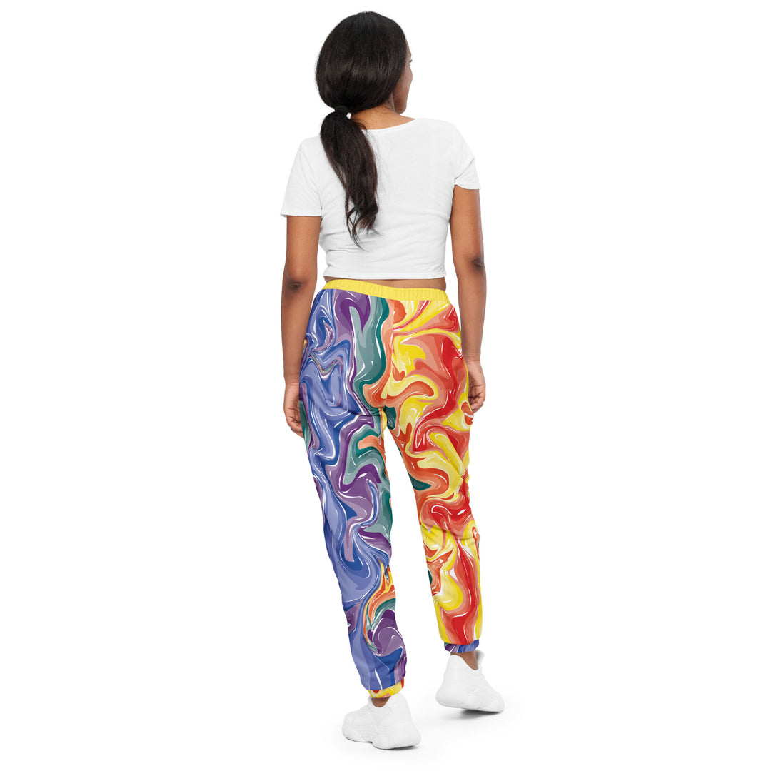 Unisex Track Pants - Rainbow Crazy