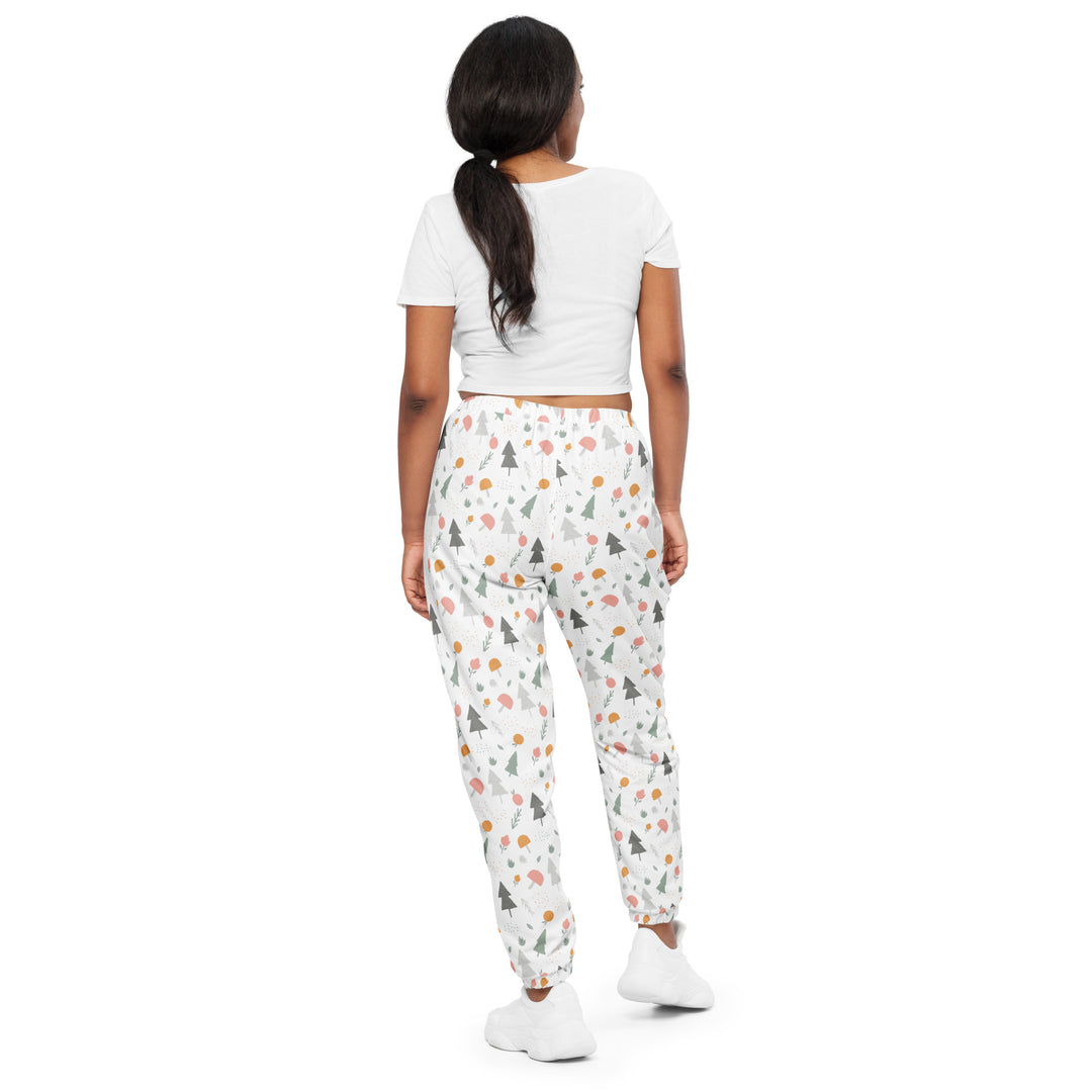 Unisex Track Pants - White Christmas