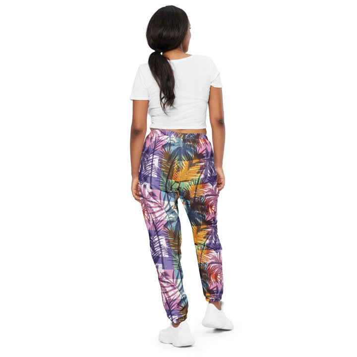 Unisex Track Pants - Rainbow Palms