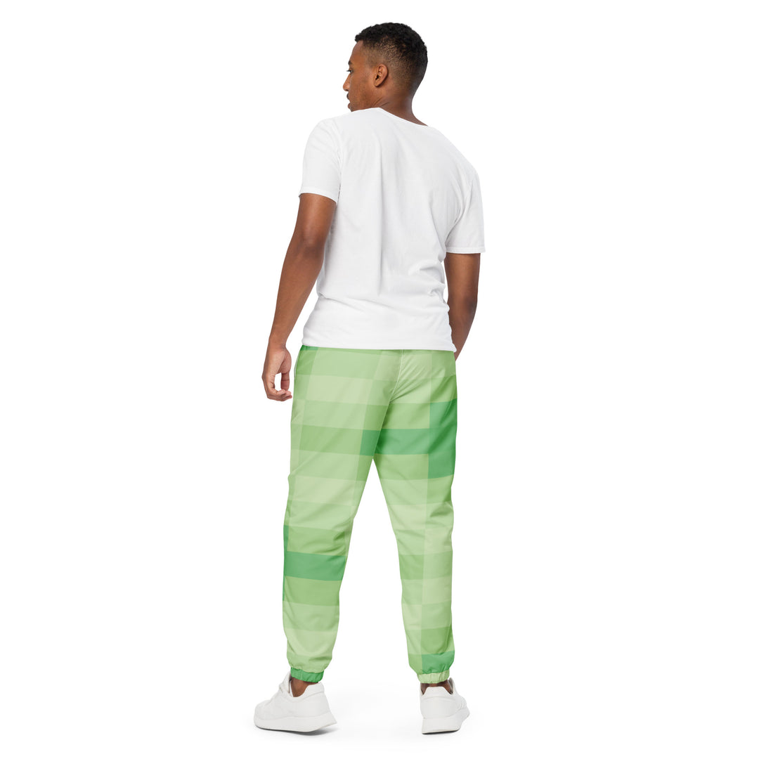 Unisex Track Pants - Green Highlight