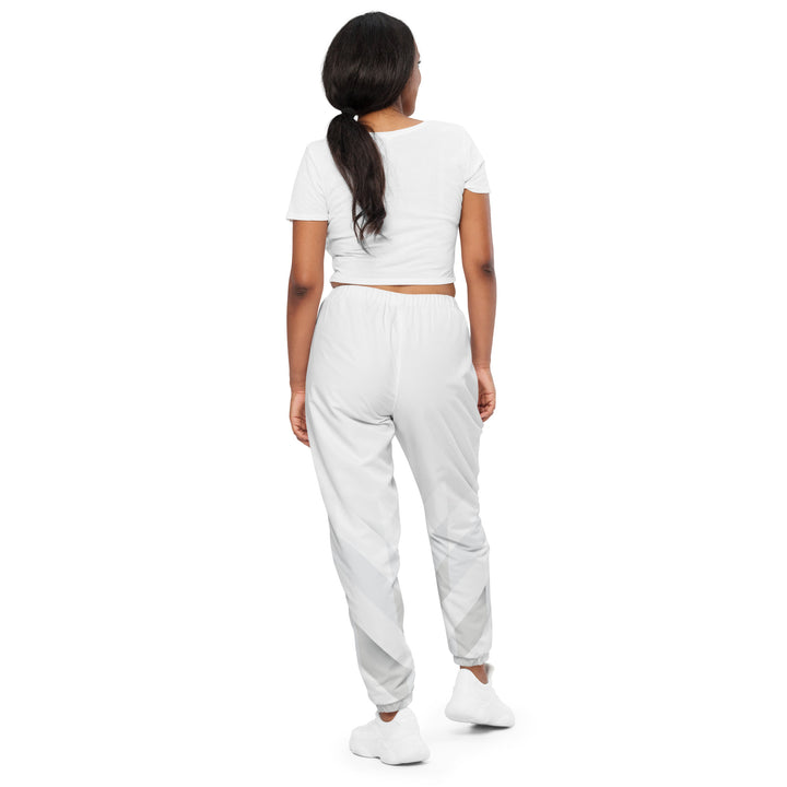 Unisex Track Pants - White Trend