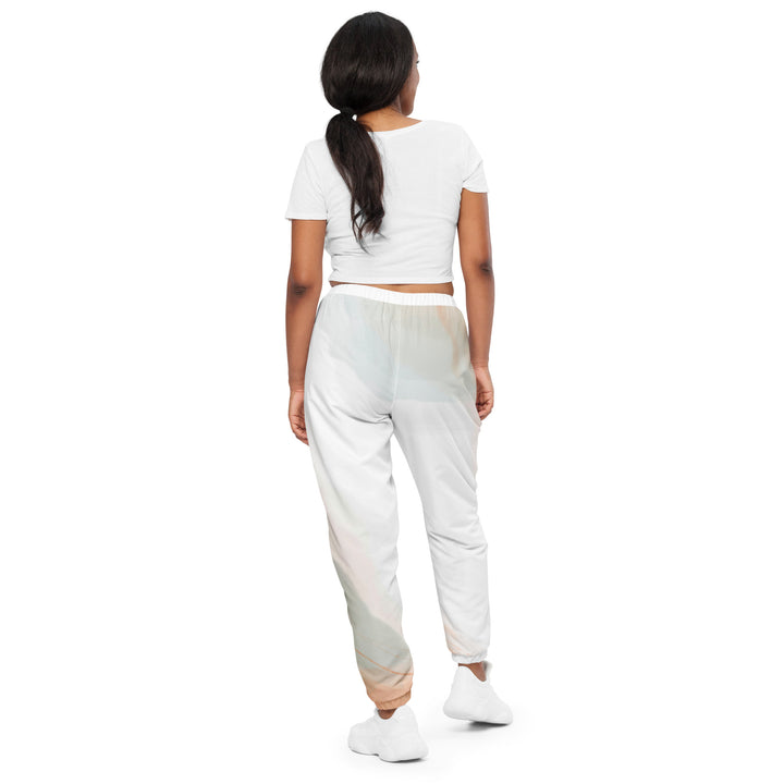 Unisex Track Pants - White Rest