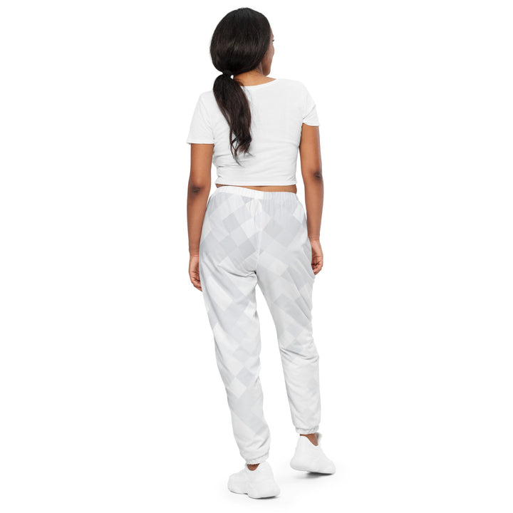 Unisex Track Pants - White Square