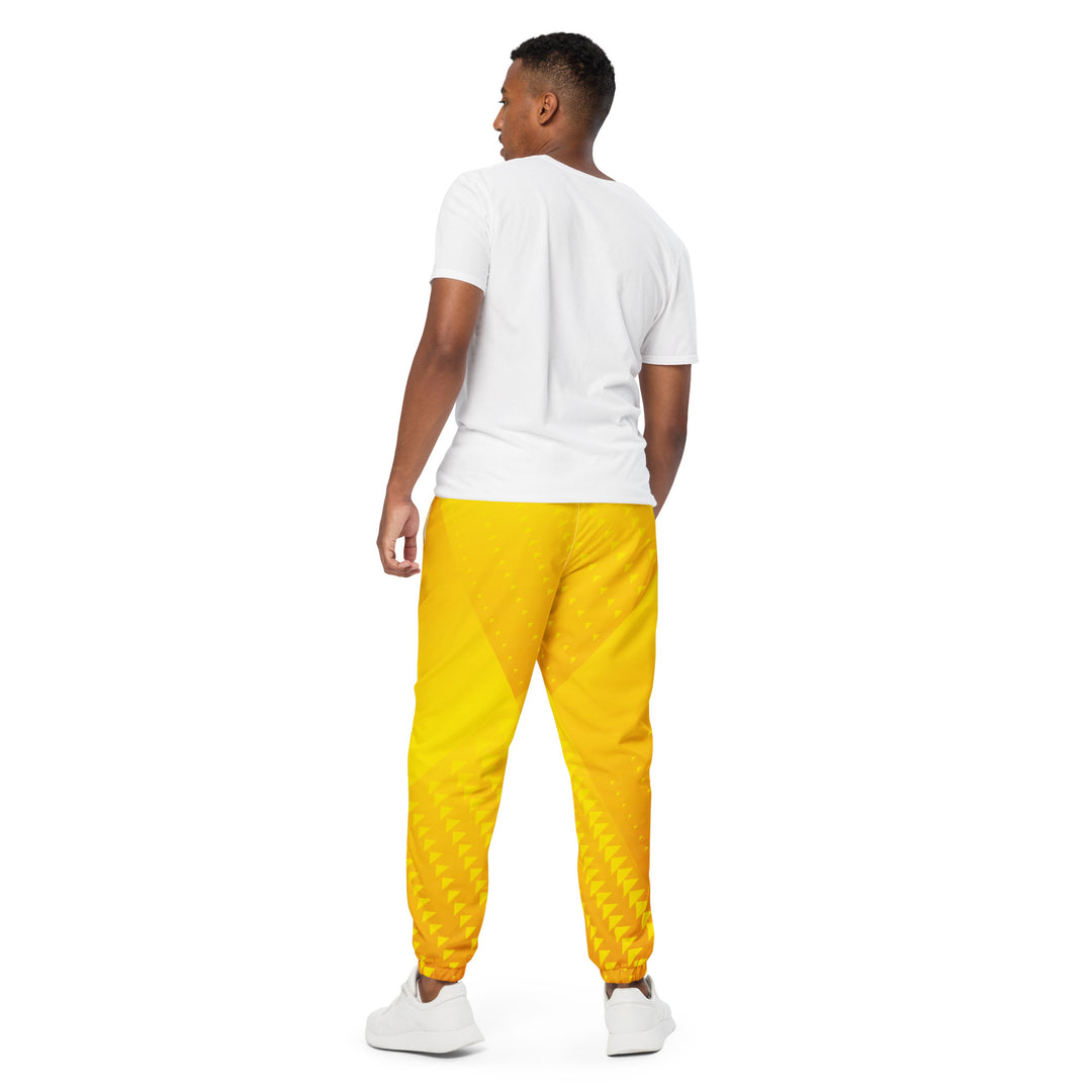 Unisex Track Pants - Yellow Triangle