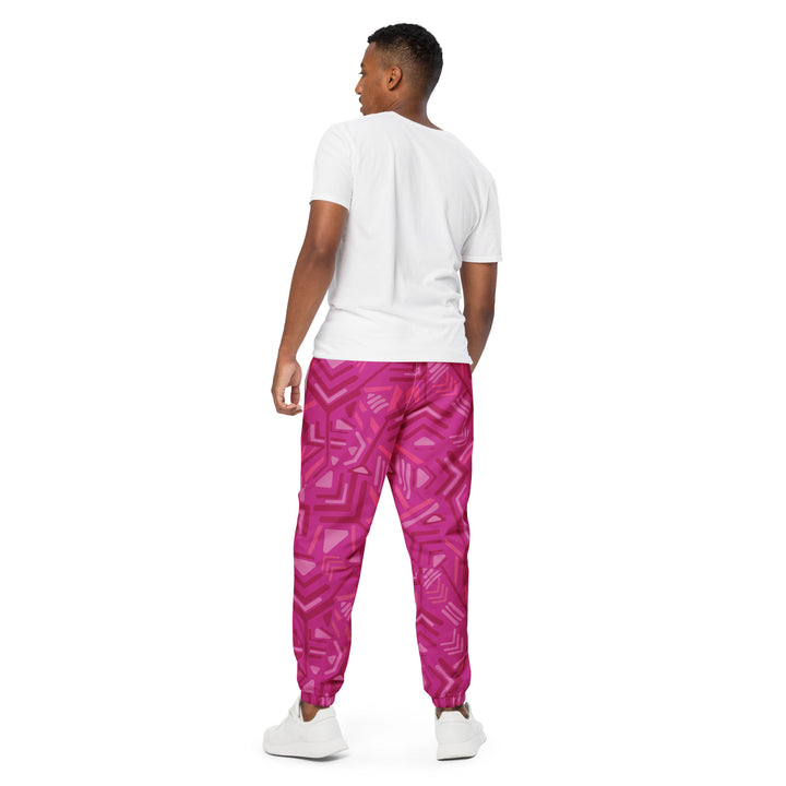 Unisex Track Pants - Pink Arrow