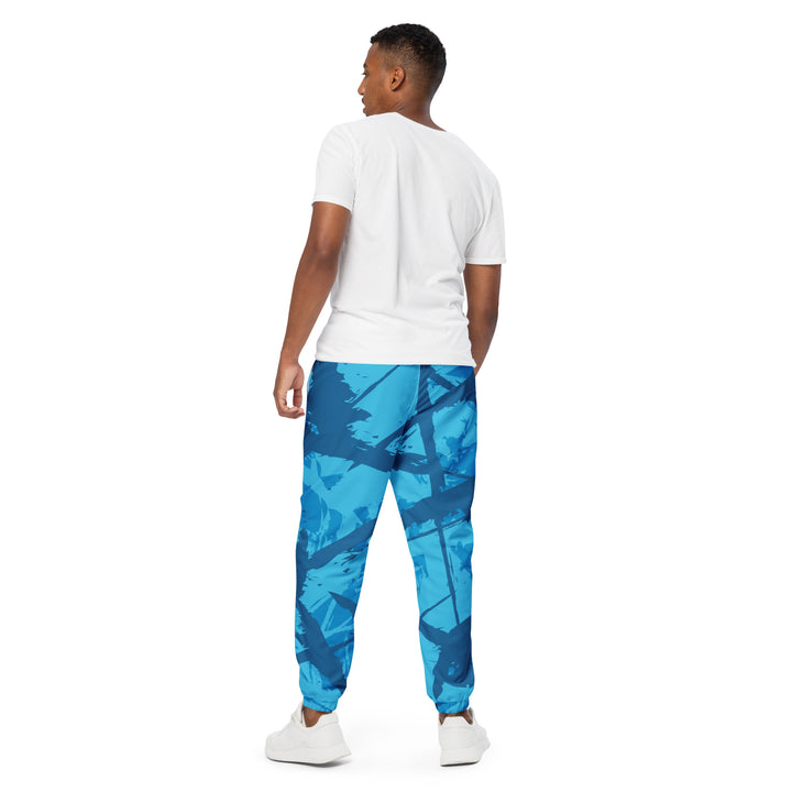 Unisex Track Pants - Blue Chaos