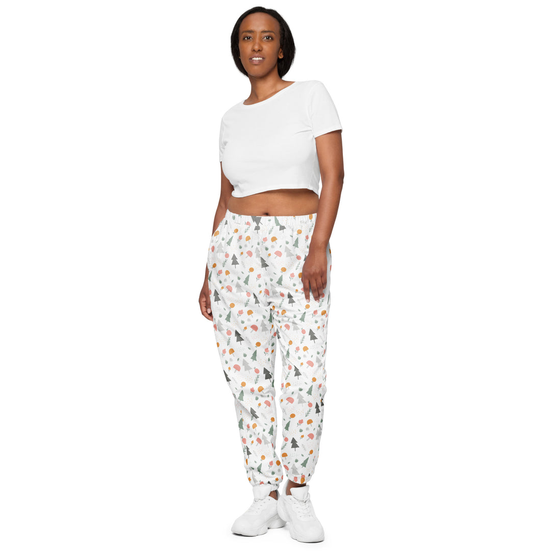 Unisex Track Pants - White Christmas