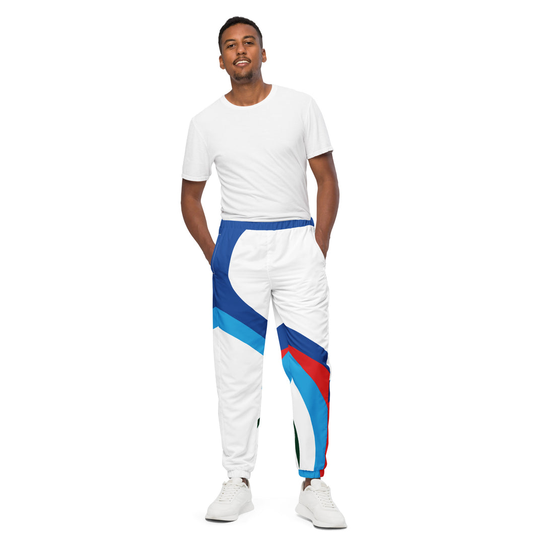 Unisex Track Pants - White Home