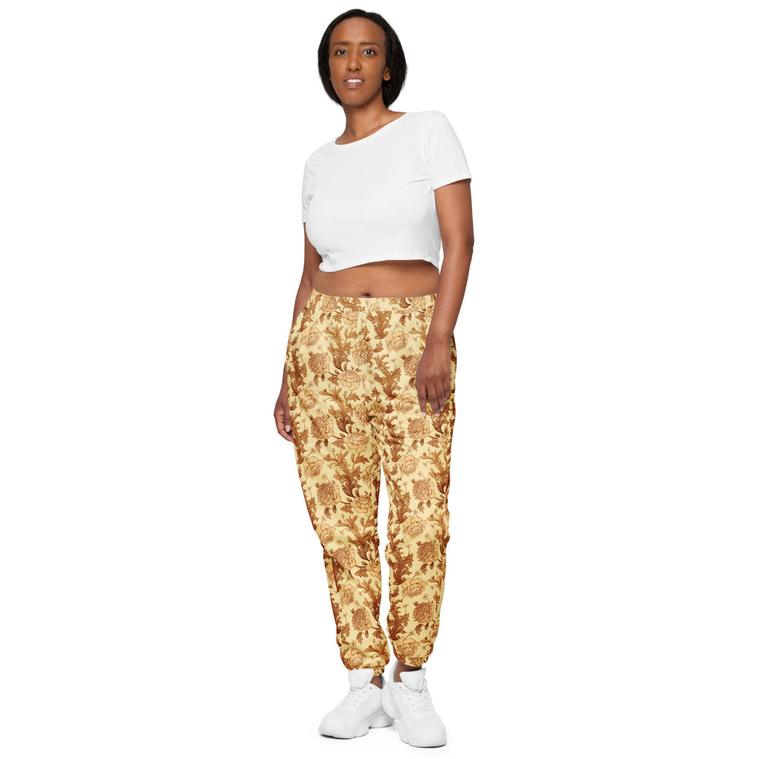 Unisex Track Pants - Brown Rose