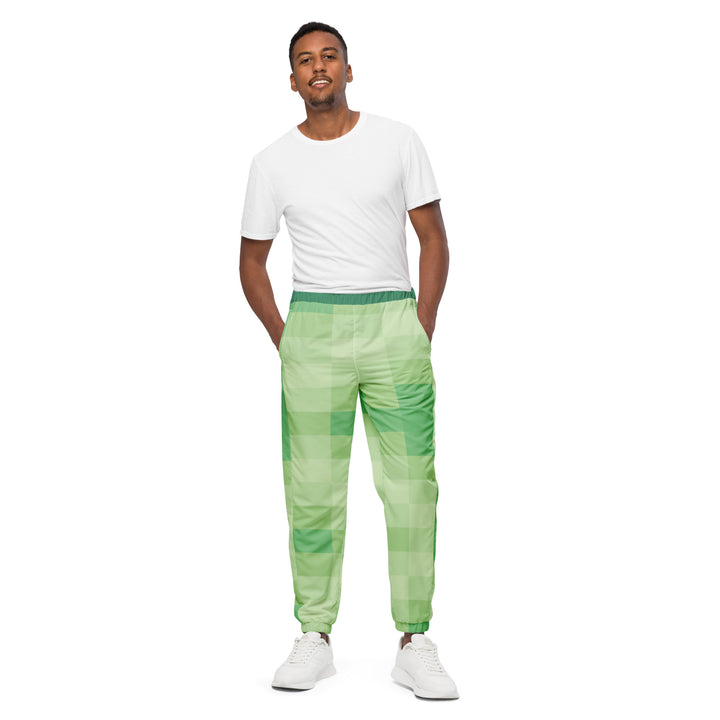 Unisex Track Pants - Green Highlight