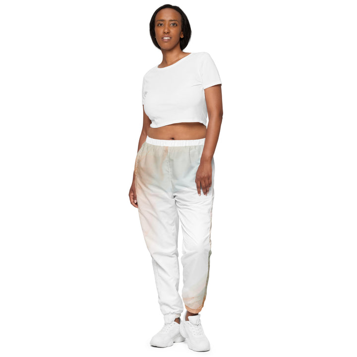 Unisex Track Pants - White Rest