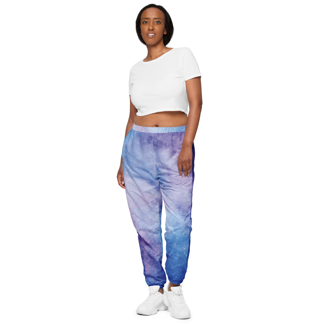 Unisex Track Pants - Blue Cosmos