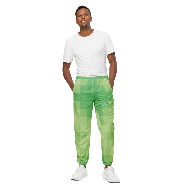 Unisex Track Pants - Green Cross