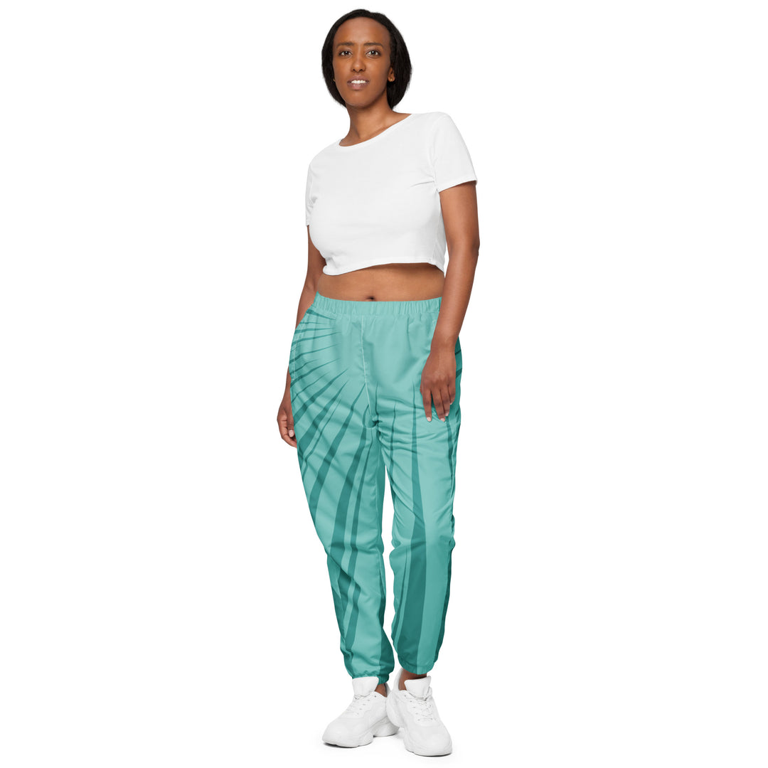 Unisex Track Pants - Green Shine