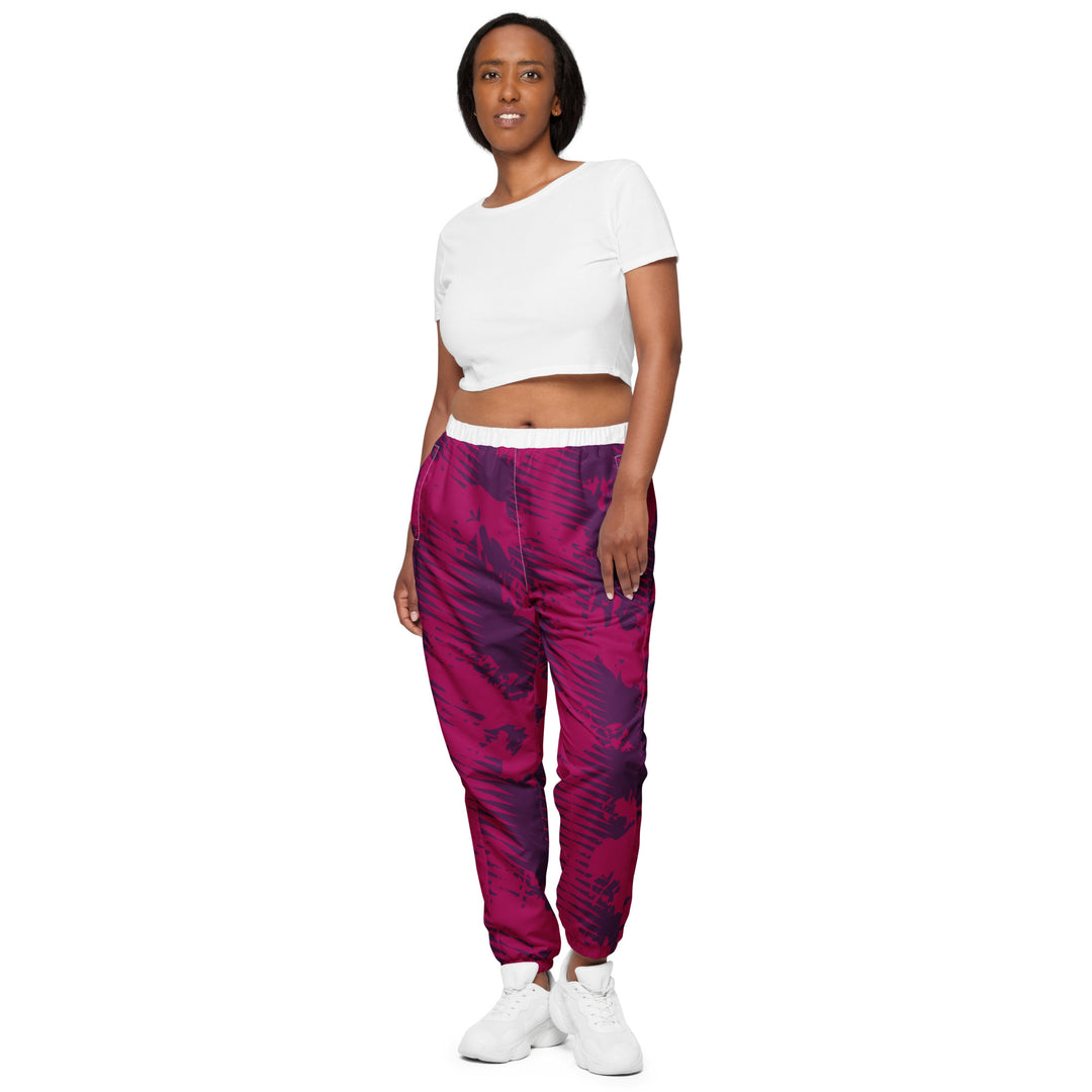 Unisex Track Pants - Purple-Pink Clouds