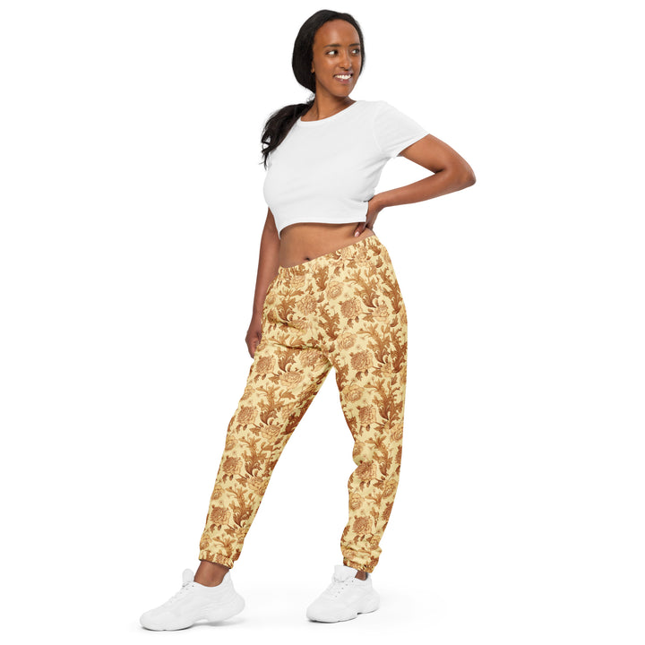 Unisex Track Pants - Brown Rose