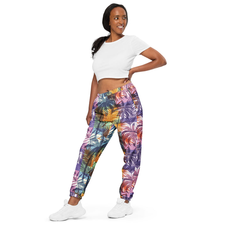 Unisex Track Pants - Rainbow Palms