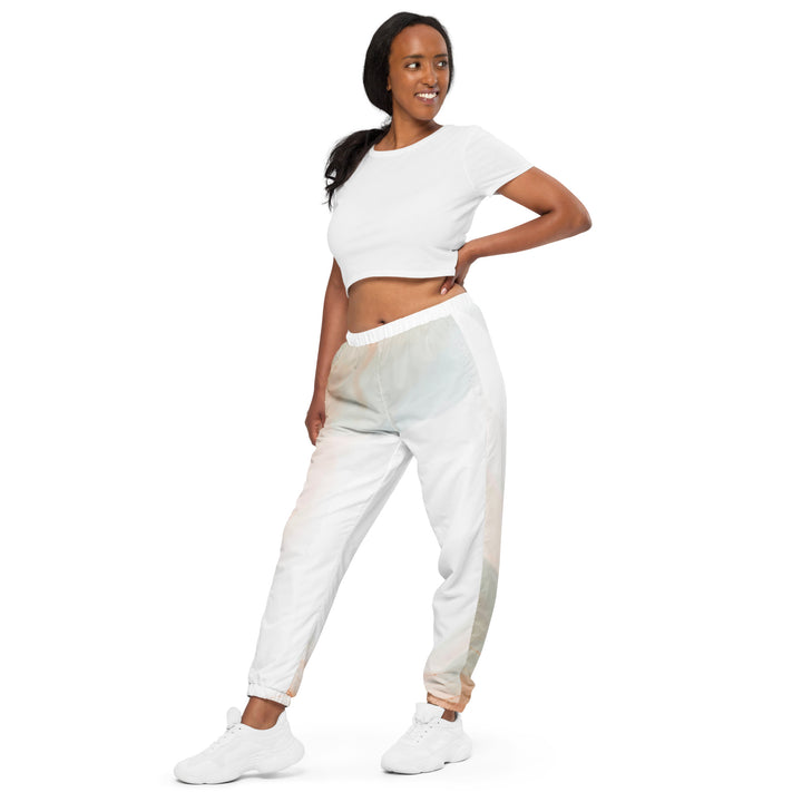 Unisex Track Pants - White Rest