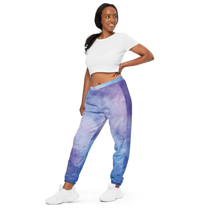 Unisex Track Pants - Blue Cosmos