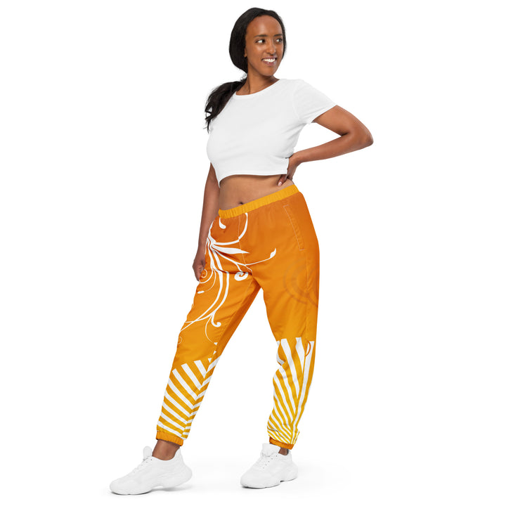 Unisex Track Pants - Orange Sun