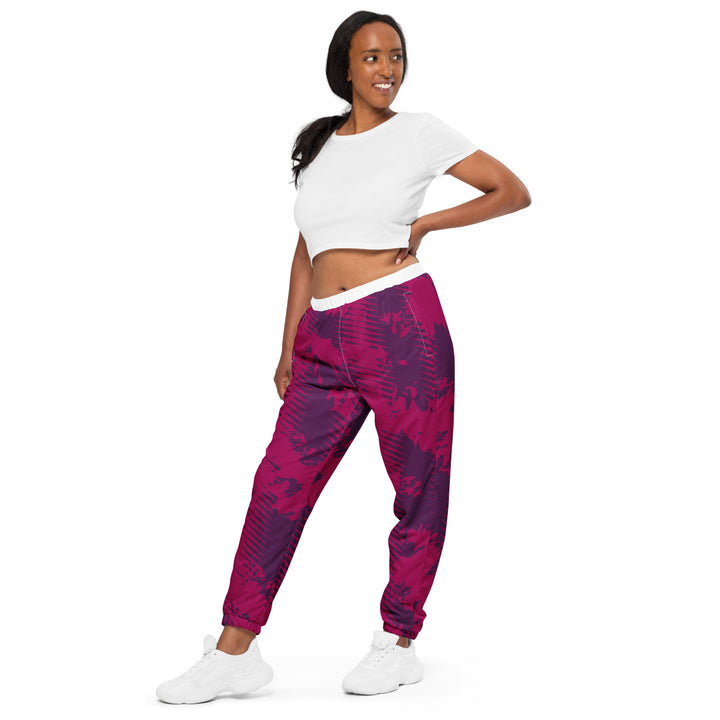 Unisex Track Pants - Purple-Pink Clouds