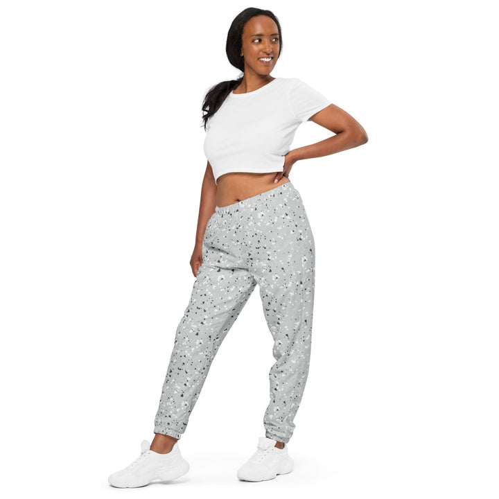 Unisex Track Pants - Grey Grains