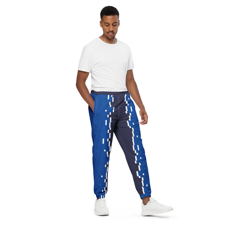 Unisex Track Pants - Blue Bar