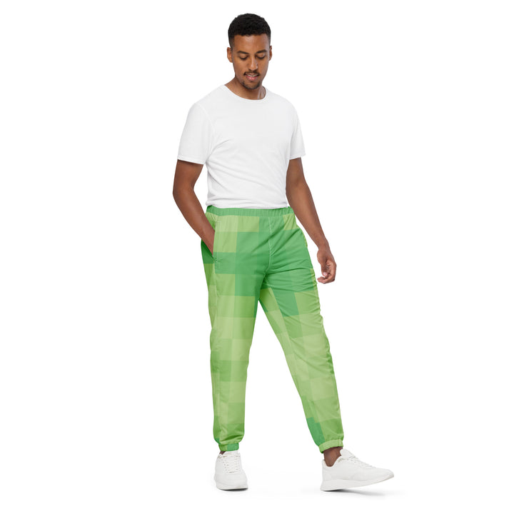 Unisex Track Pants - Green Cross